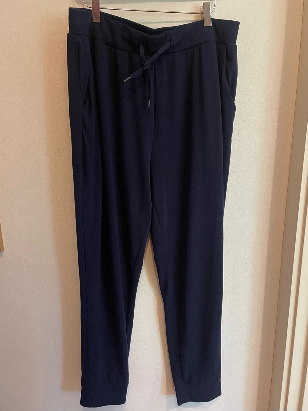 Cozy Earth Navy Drawstring Bamboo Viscose Jogger Pants
